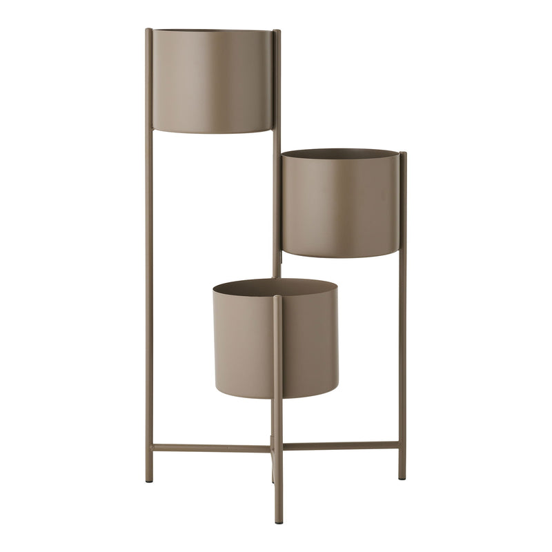 House Nordic - Urtepotte, stål, brun H75,5 cm