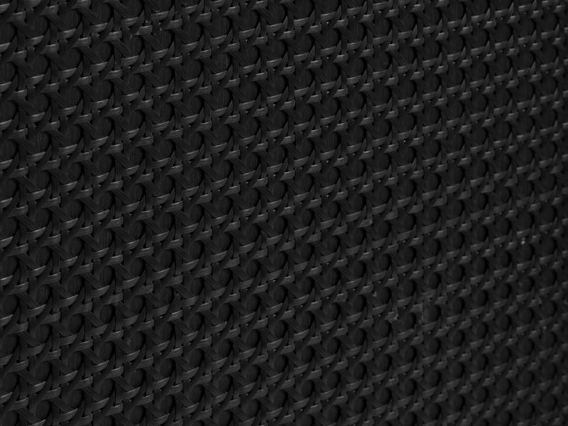 Pensacola Kommode, Sort Melamin, 80x40x75 cm, 3 Skuffer