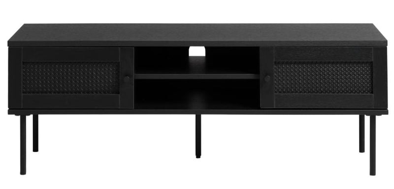 Pensacola TV-Bord, Sort, 120x40x43 cm
