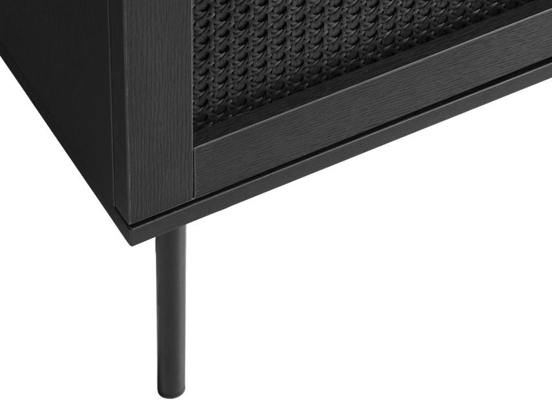 Pensacola TV-Bord, Sort, 120x40x43 cm