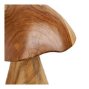 House Nordic - Kodi Dekorations Svampe Teak Natur - Sæt af 2 stk. H25 og H35 cm