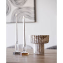 Lysestage fra House Nordic i brun / Hvid - billede 5