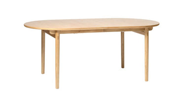 Carno Spisebord - Naturlig Eg m. splitudtræk,190x100x74cm - Bolig og Haven