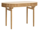 Carno Skrivebord - Naturlig Eg med opbevaring, 120x60x75cm