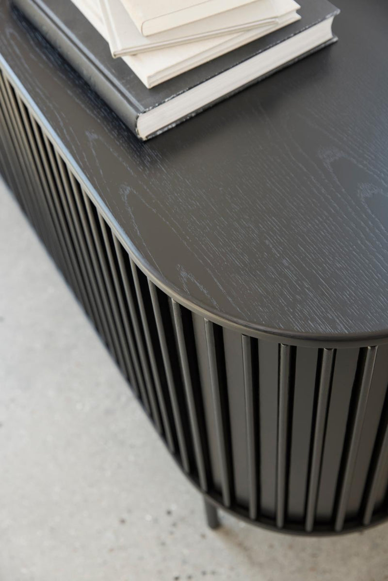 Siena Skænk, Sort Eg, 160x45x73 cm