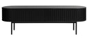 Siena TV-Bord, Sort Eg, 160x45x48 cm