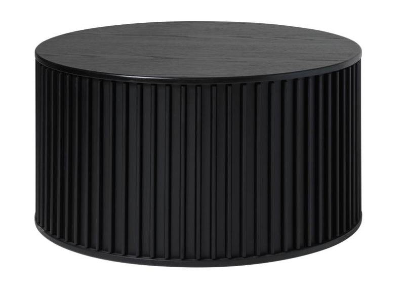 Siena Sofabord, Sort Eg Ø85x45 cm