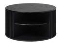 Siena Sofabord, Sort Eg Ø85x45 cm