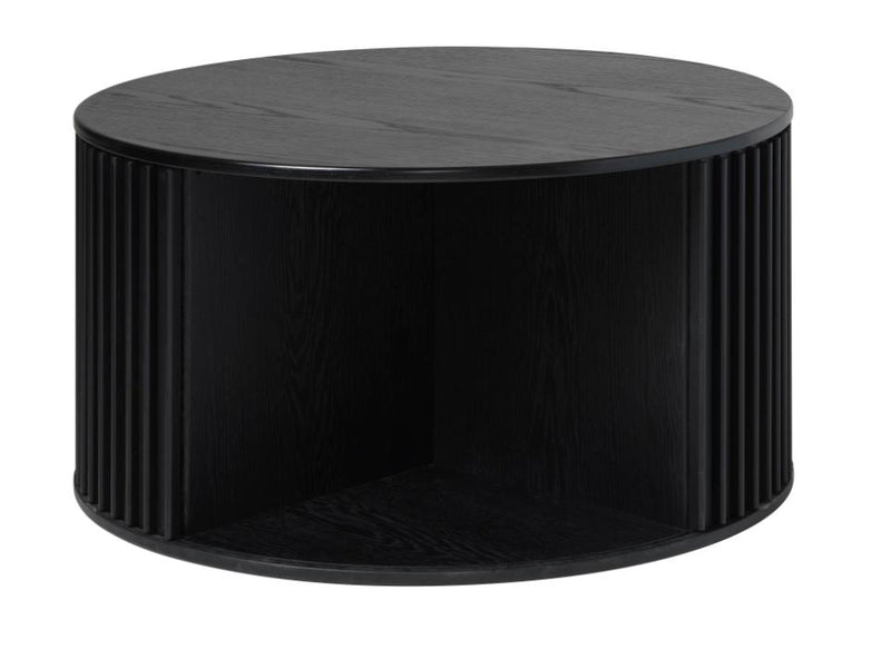 Siena Sofabord, Sort Eg Ø85x45 cm
