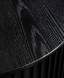 Siena Sofabord, Sort Eg Ø85x45 cm