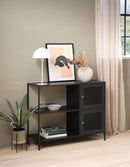 Malibu Skab Sort, 100x35x81 cm