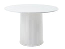 Nola Rundt Spisebord, Hvid, Ø120x75 cm