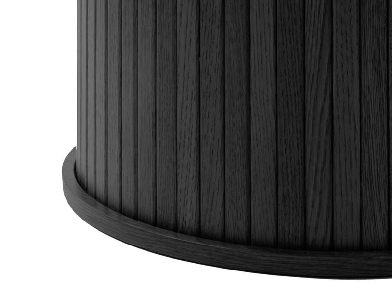 Nola Rundt Spisebord Sort, Ø120x75 cm