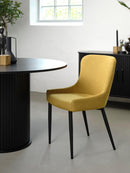 Nola Rundt Spisebord Sort, Ø120x75 cm