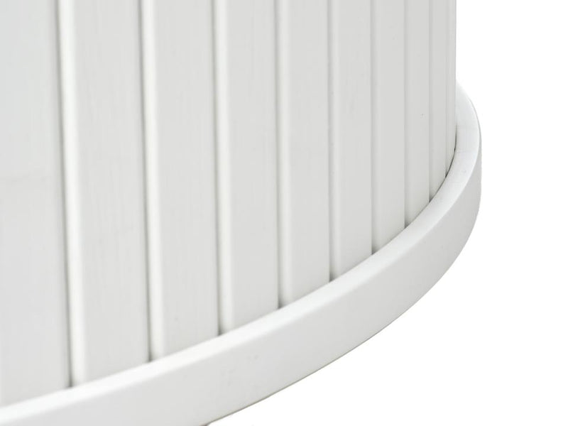 Nola Sofabord, Hvid, Ø90x45 cm