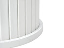 Nola Søjlebord, Hvid, Ø50x55 cm