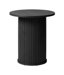 Nola Søjlebord, Sort, Ø50x55 cm