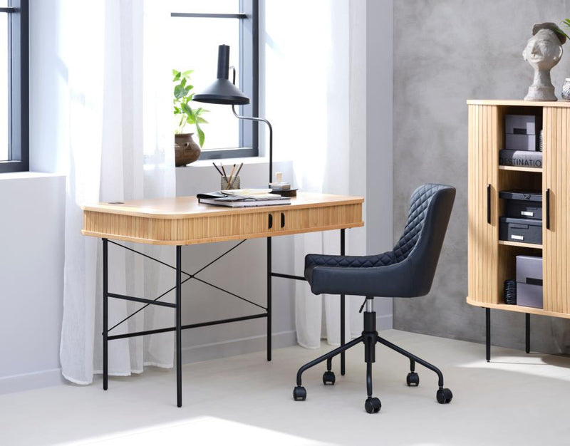 Nola Skrivebord, Natur Eg, 120x60x75 cm