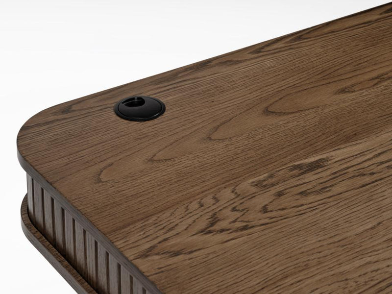 Nola Skrivebord, Røget Eg, 120x60x75 cm