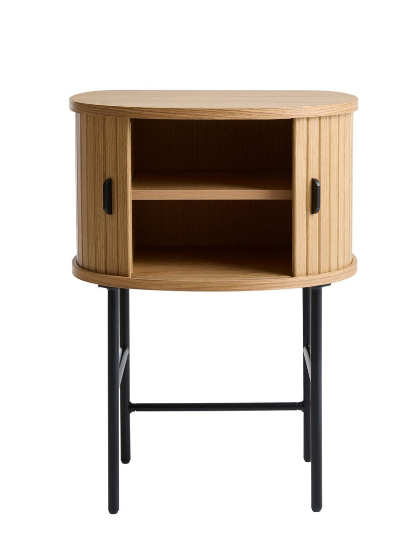 Nola sengebord, Natur Eg, 50x40x70 cm