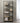 Altino reol – Wild Oak melamin og sort metal, 180x80x31cm