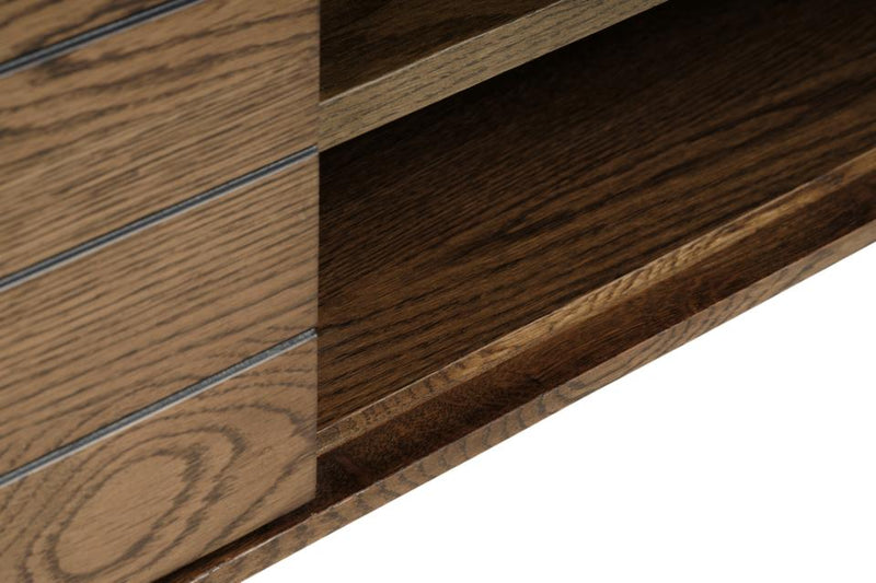 Modica TV-bord Røget Eg, 120x40x51 cm