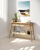 Barrali Konsolbord - Natur Eg - Nordisk Design - 75x110x40 cm - Bolig og Haven