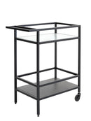 Bronco rullebord, sort, 85x70cm, med 2 hjul!