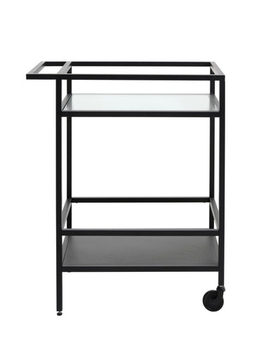 Bronco rullebord, sort, 85x70cm, med 2 hjul!