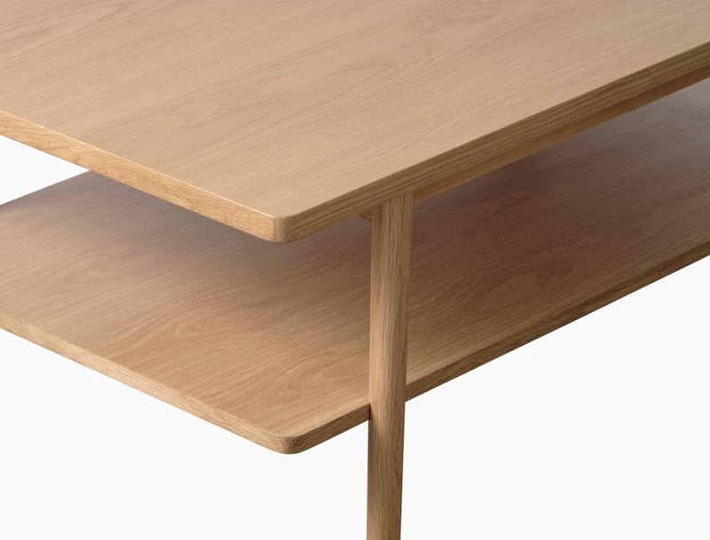 Ponza Sofabord, Naturlig Eg, 120x60x45 cm