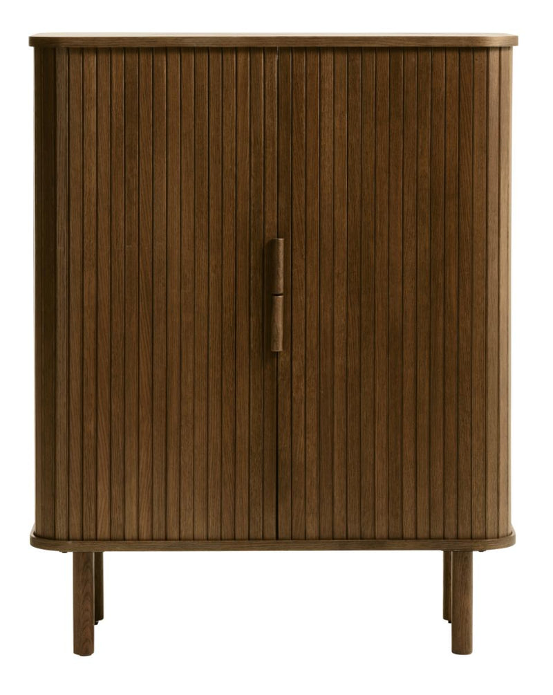 Cavo Vitrineskab, Røget Eg, 90x40x113cm