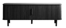 Cavo TV-Bord 160 cm - Egetræsfiner, sort