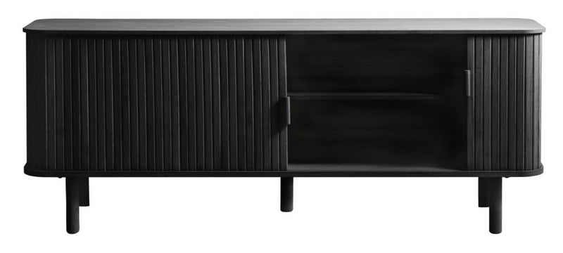 Cavo TV-Bord 160 cm - Egetræsfiner, sort