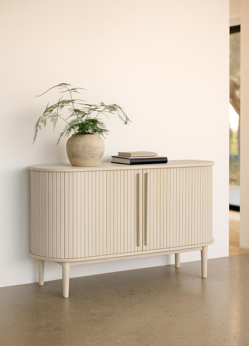 Meta Skænk, Hvid eg, 140x45x76 cm