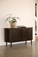 Meta Skænk, Mørk Espresso Brun, 140x45x76 cm