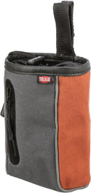Trixie - Snack bag 2 in 1, Ø9×15 cm, godbidstaske ass. farver
