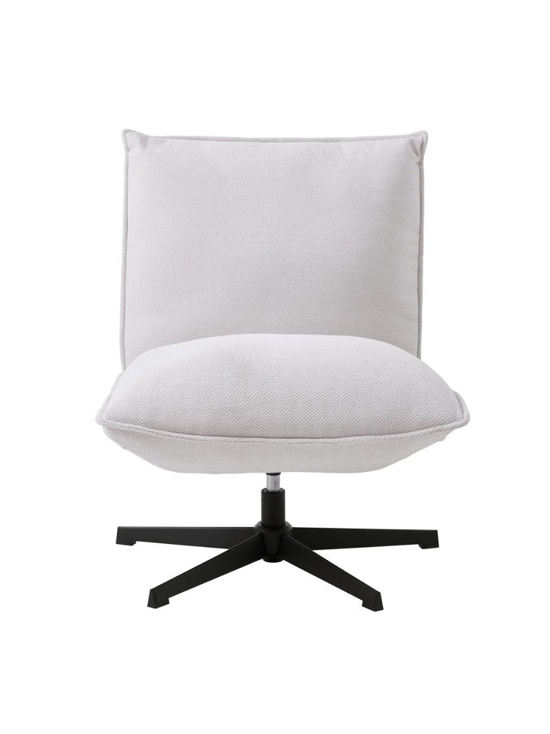 Fraser Loungestol, Offwhite Chenille, 70x83x88 cm