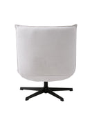 Fraser Loungestol, Offwhite Chenille, 70x83x88 cm