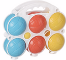Petanque børnesæt med 6 kugler