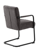 Trout stol, Mørkegrå - Sæt af 2