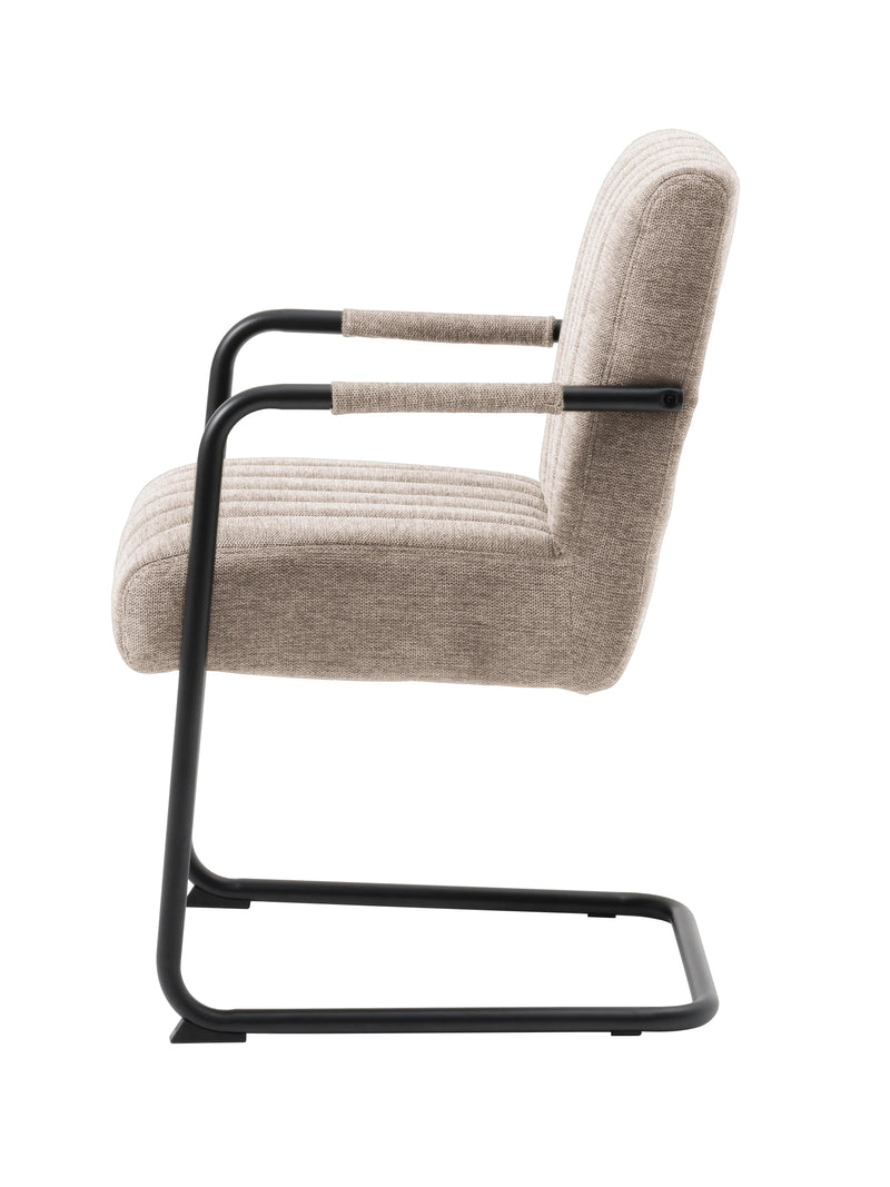 Trout spisebordsstol, Sand - Sæt af 2