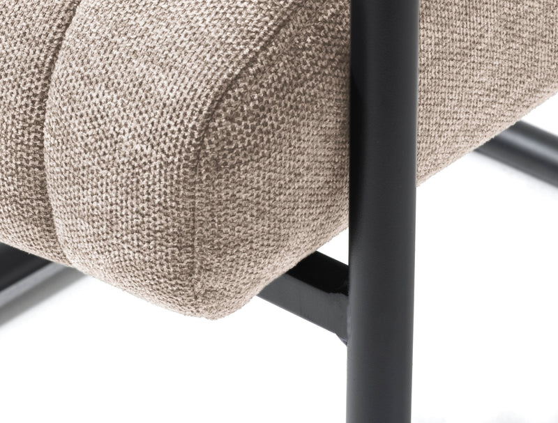 Trout spisebordsstol, Sand - Sæt af 2