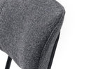 Sæt af 2 stk - Buffalo stol, mørkegrå melange stof