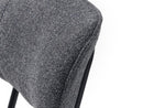 Sæt af 2 stk - Buffalo stol, mørkegrå melange stof