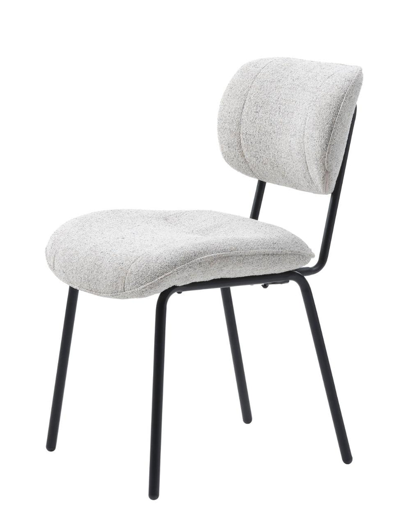 Sæt af 2 stk - Buffalo stol, offwhite melange