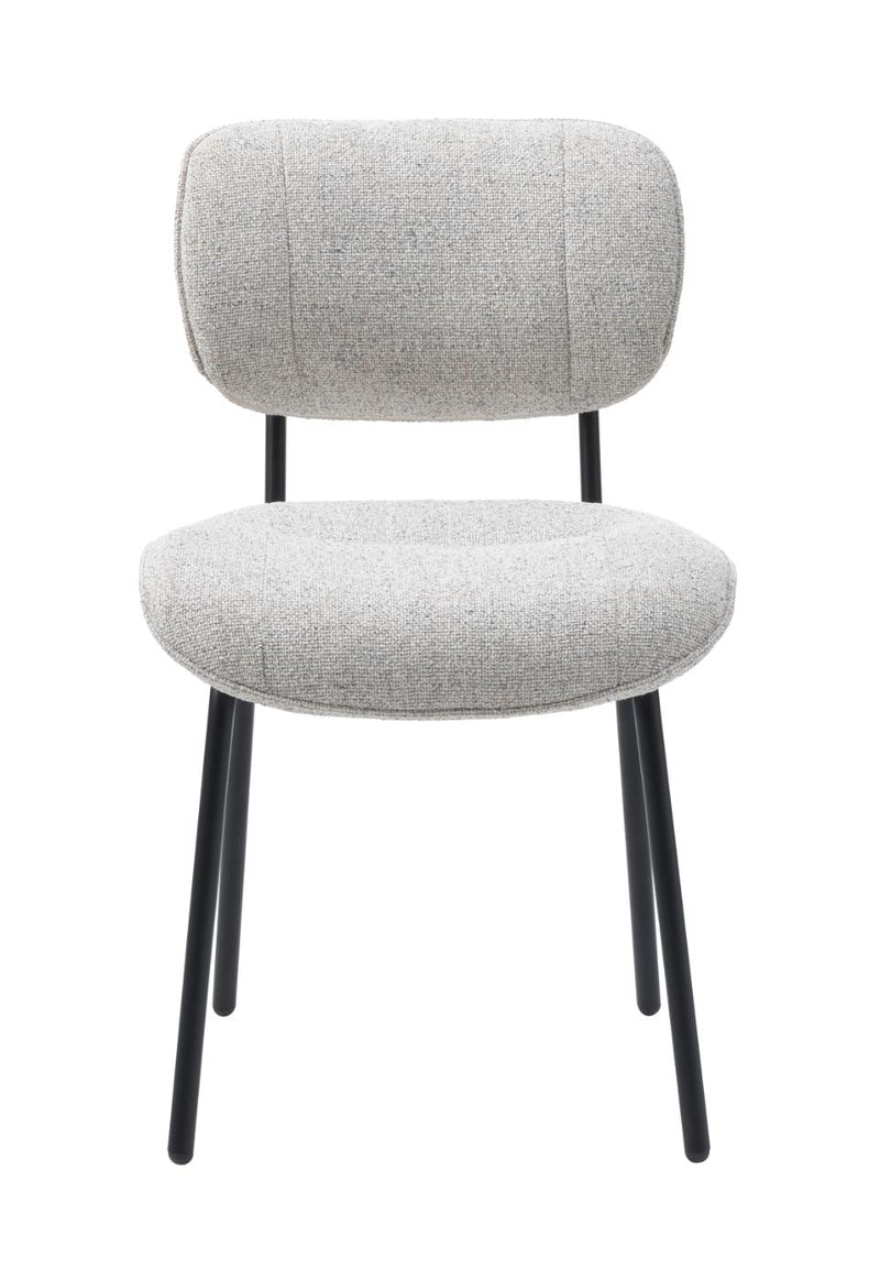 Sæt af 2 stk - Buffalo stol, offwhite melange