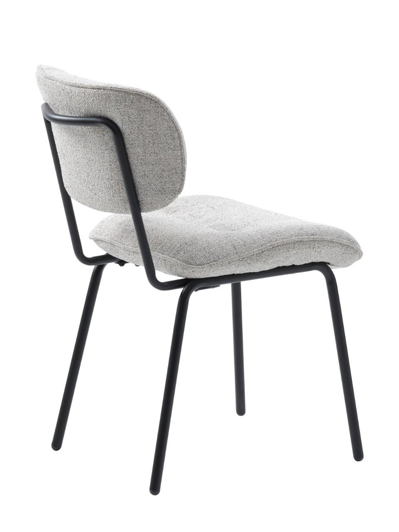 Sæt af 2 stk - Buffalo stol, offwhite melange