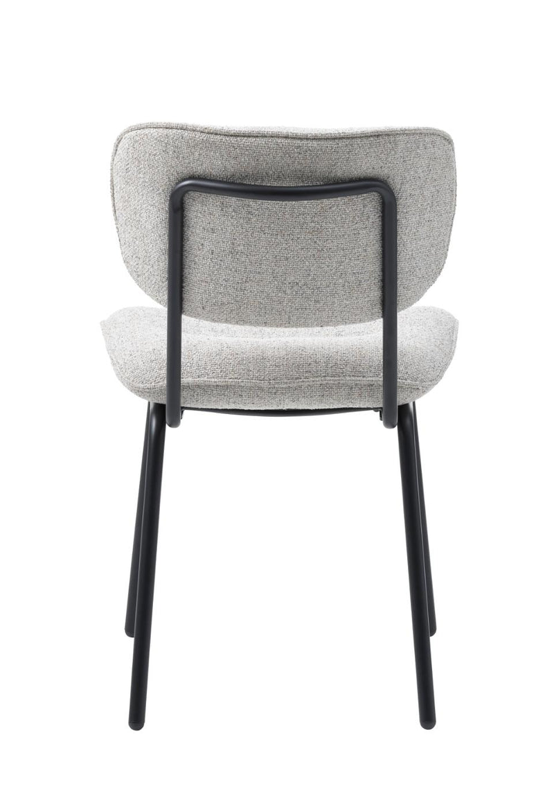 Sæt af 2 stk - Buffalo stol, offwhite melange