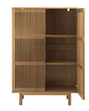 Tiber Højskab, Eg, 95x45x140 cm