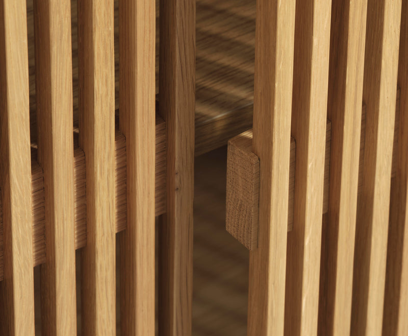 Tiber Højskab, Eg, 95x45x140 cm